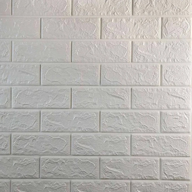 دیوارپوش مدل فومی پشت چسب دار طرح آجر بسته 10 عددی