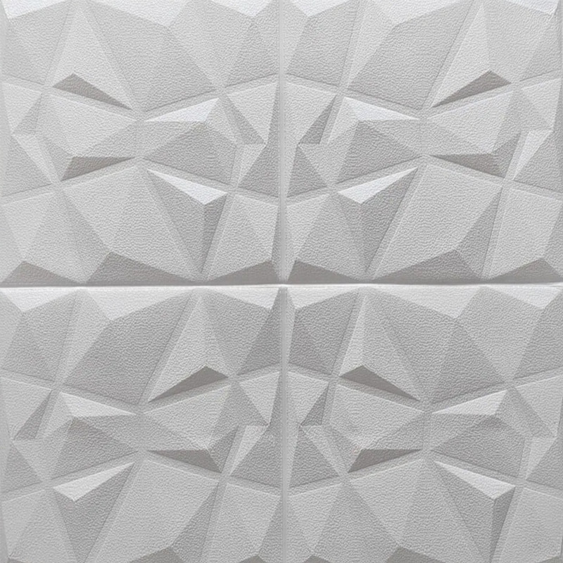 دیوارپوش مدل فومی پشت چسب دار طرح الماس بسته 20 عددی