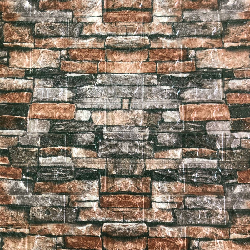 دیوارپوش مدل فومی کد AS17 بسته 7 عددی