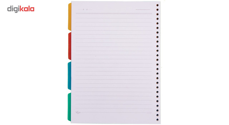 کاغذ کلاسور دوکادفتر بسته 100عددی