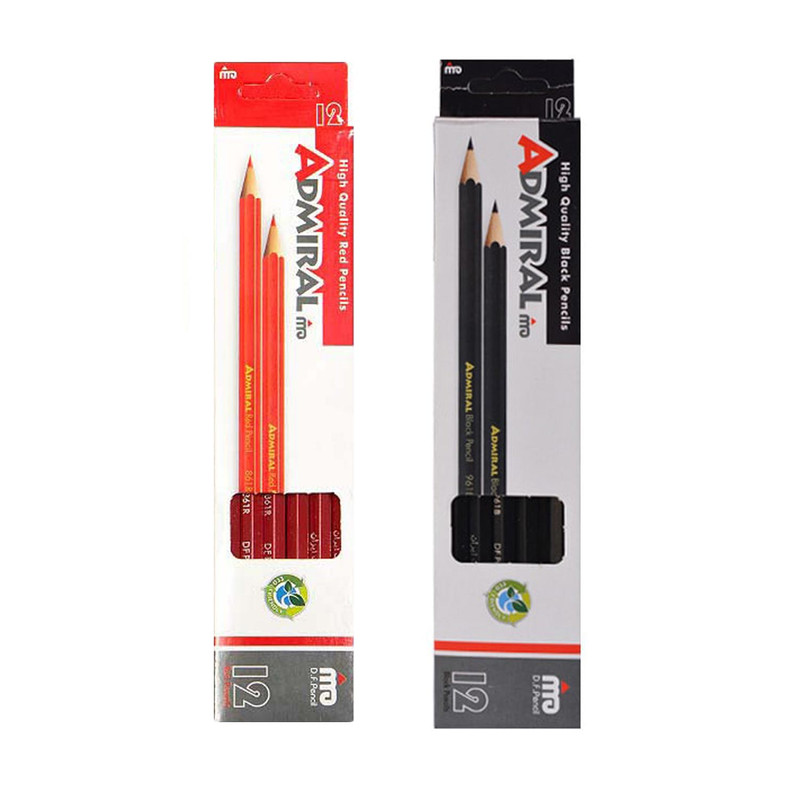 مداد آدمیرال مدل Ogips بسته 24 عددی