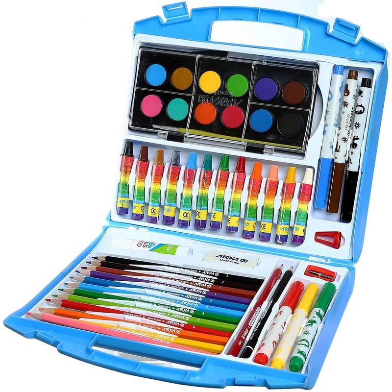 بسته رنگ آمیزی آریا کد 408B مجموعه 48 عددی