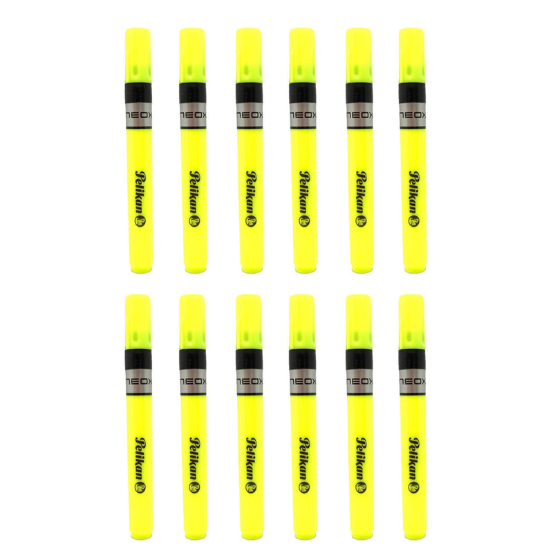 ماژیک علامت گذار پلیکان مدل NEOX کد P1 بسته 12 عددی