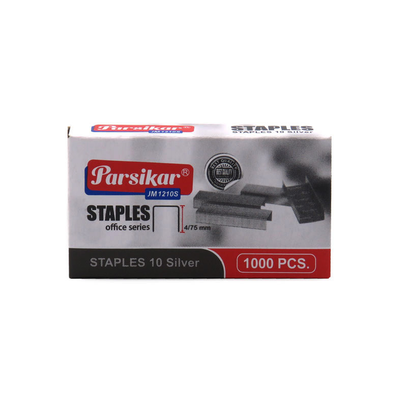 سوزن منگنه پارسیکار کد Jm1210s سایز 10 بسته 1000 عددی