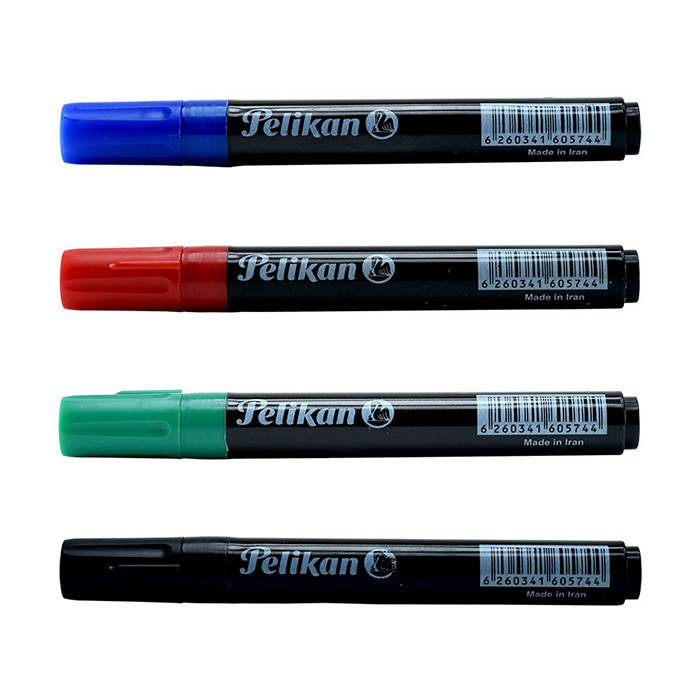 ماژیک پلیکان کد 412M بسته 4 عددی