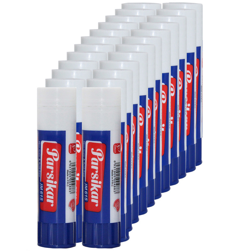 چسب ماتیکی پارسی کار مدل JM615 بسته 24 عددی