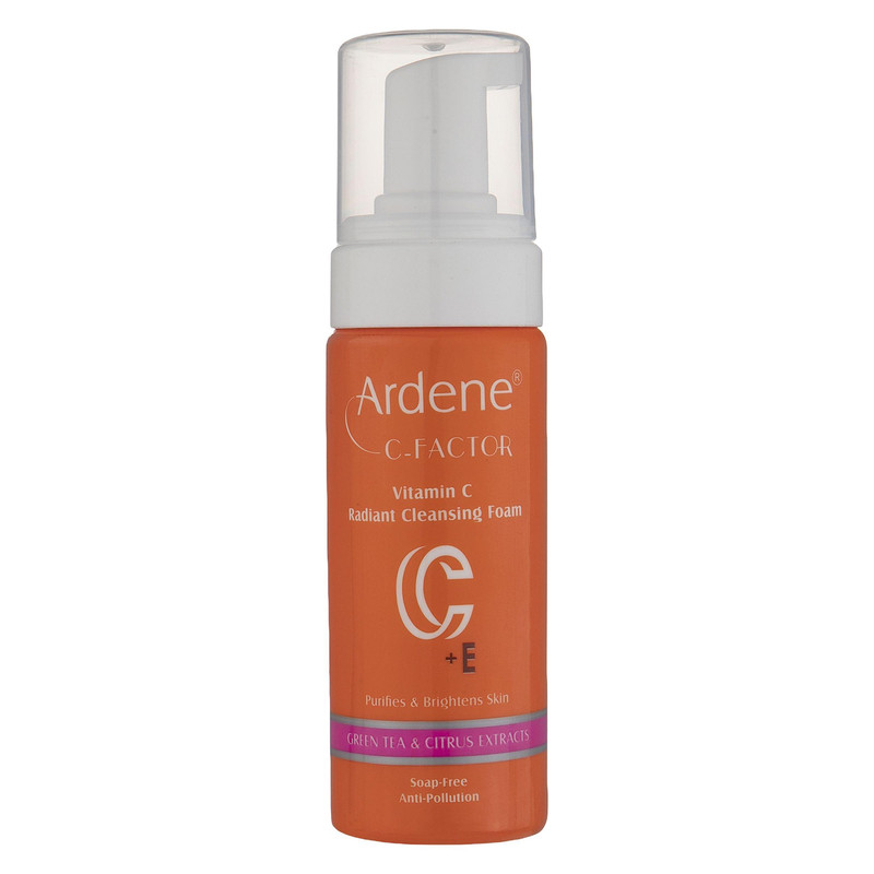 فوم شست‌وشوی صورت آردن سی فکتور مدل ویتامین C حجم 150 میلی‌لیتر