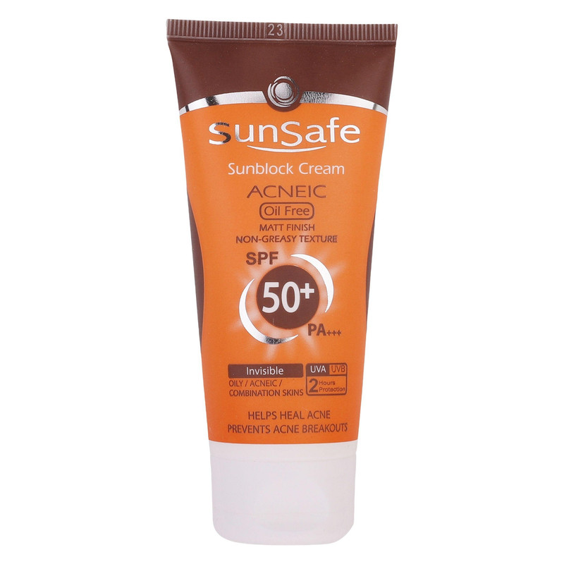 کرم ضدآفتاب سان‌سیف مدل 003، حجم 50 میلی‌لیتر