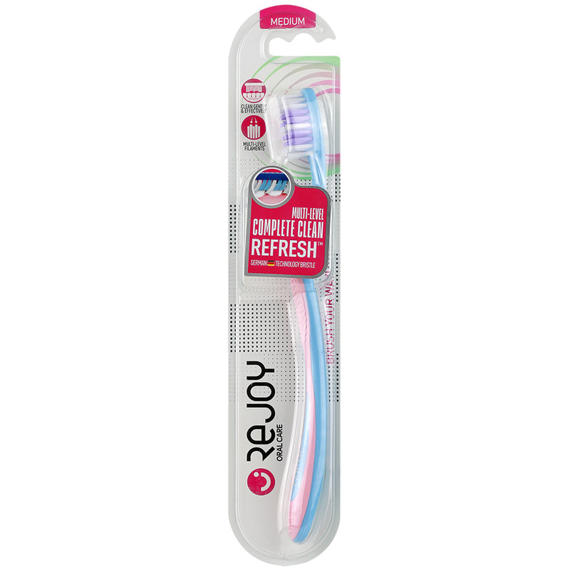 مسواک ریجوی مدل رفرش با برس متوسط