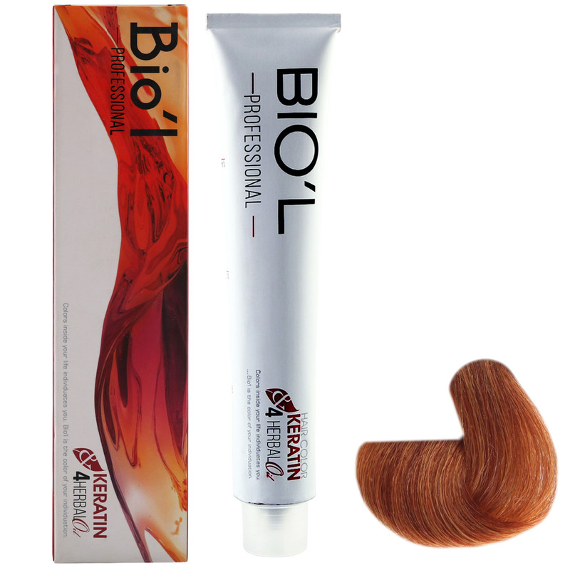 رنگ مو بیول شماره 8.24 حجم 100 میلی لیتر رنگ بلوند فندقی روشن