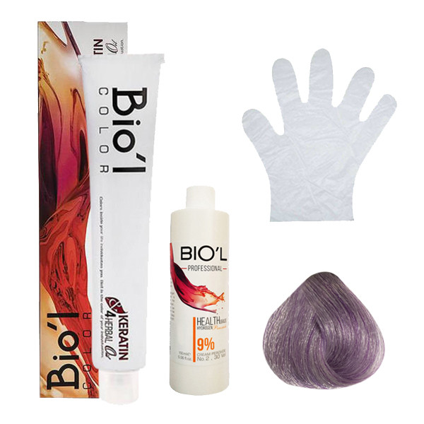 کیت رنگ مو بیول سری LIGHT PLATINUM شماره 11.2 حجم 100 میلی لیتر رنگ بلوند پلاتینه مرواریدی روشن