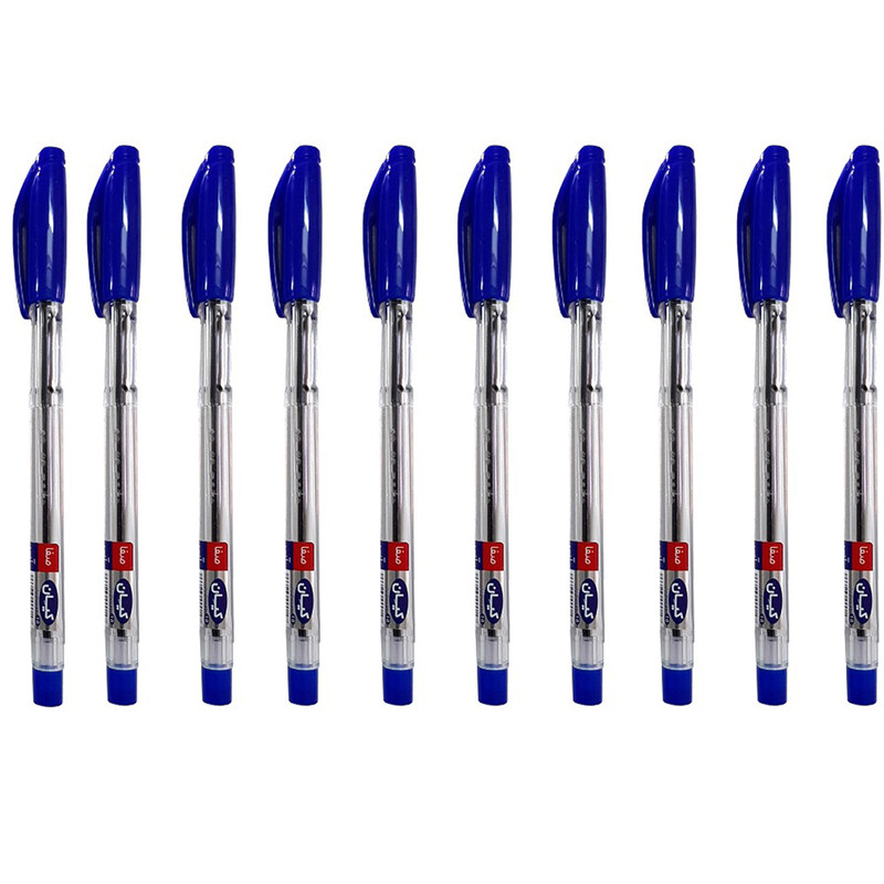 خودکار کیان قطر نوشتاری 1 میلی متر بسته 10 عددی   