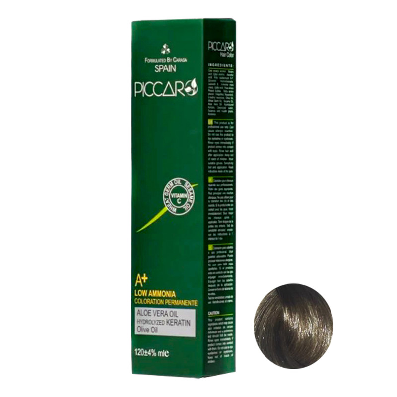 رنگ مو پيكارو شماره M7 حجم 120 ميلي ليتر رنگ بلوند زيتوني