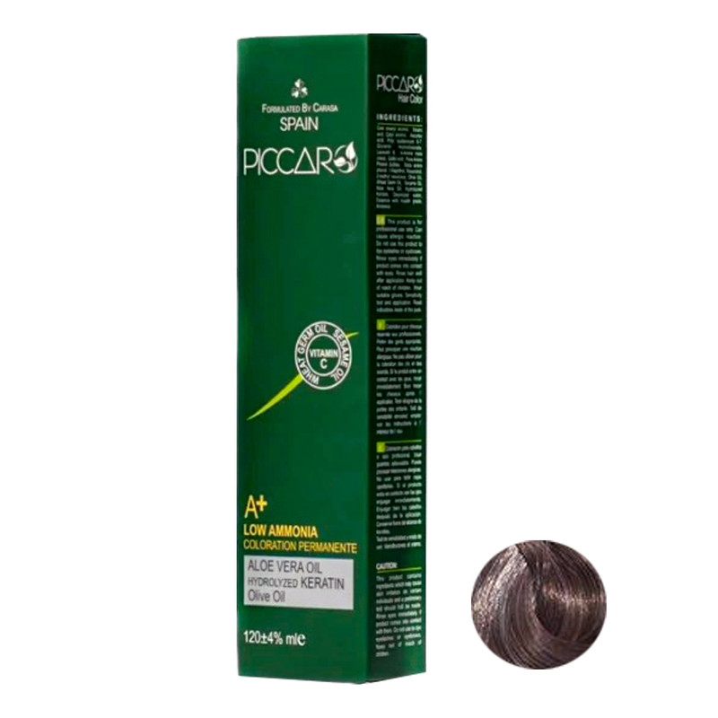 رنگ مو پیکارو شماره 9/11 حجم 120 میلی لیتر رنگ بلوند دودی