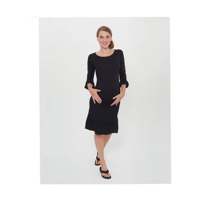 پیراهن بارداری اسمارا مدل چین دار