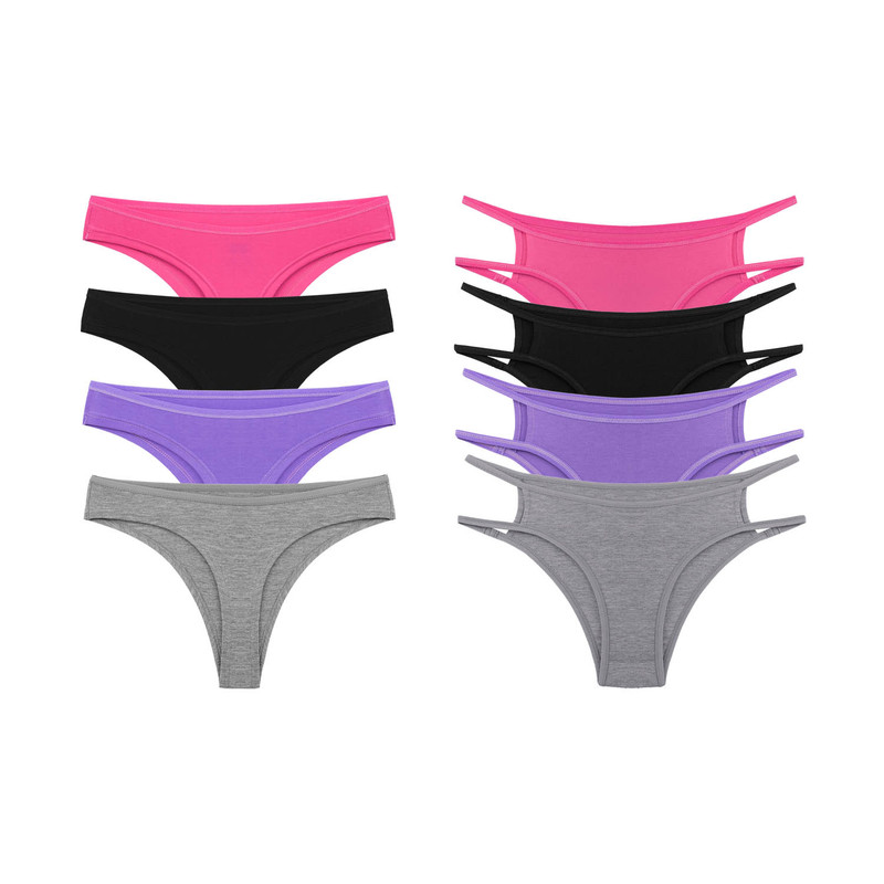 شورت زنانه تاپیک مدل مودال بسته 8 عددی