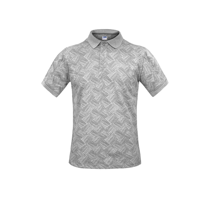 پولوشرت آستین کوتاه مردانه تاپیک مدل کارما رنگ ملانژ