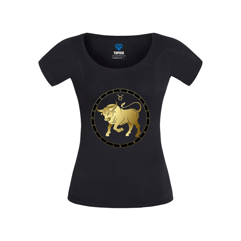 تی شرت آستین کوتاه زنانه تاپیک مدل ضدتعریق رنگ مشکی