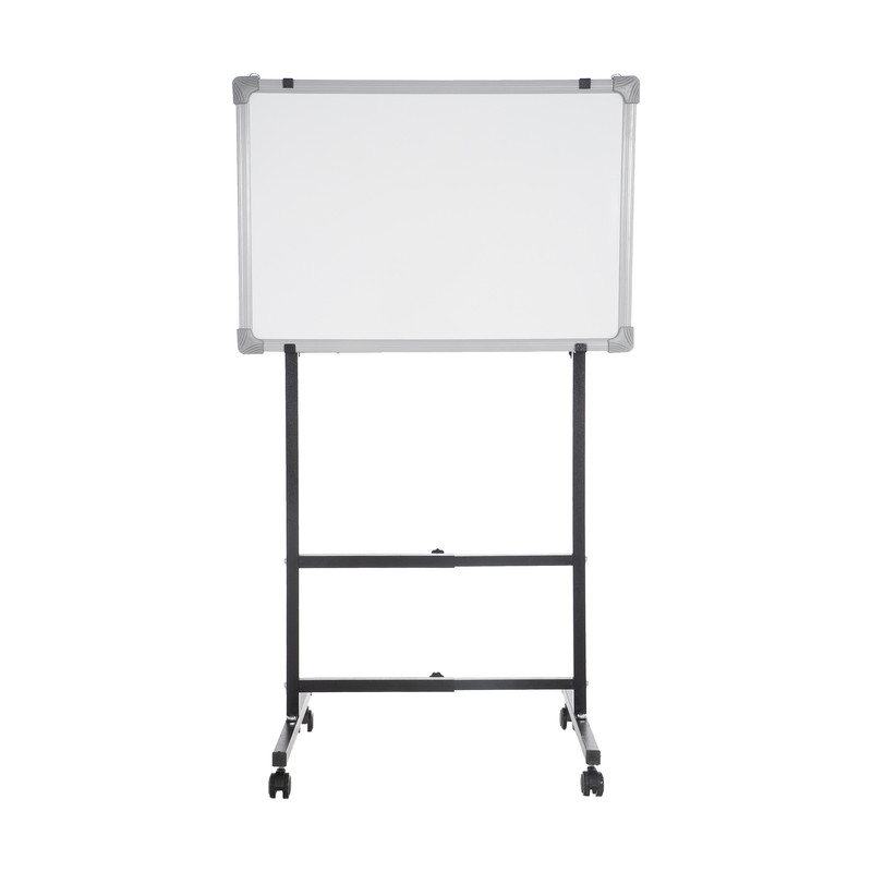 تخته وایت برد آسابرد مدل مغناطیسی سایز 80×100 سانتی متر به همراه پایه نگهدارنده