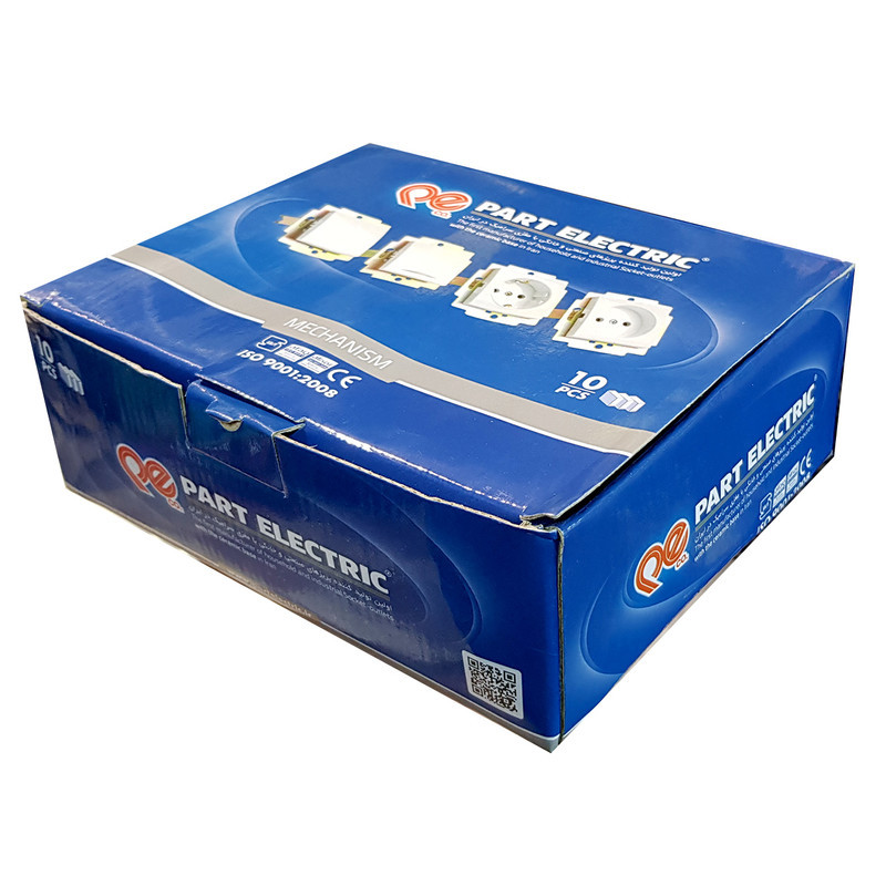 پریز برق پارت الکتریک مدل Azin مجموعه 3 عددی