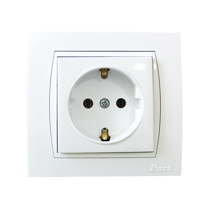 پریز برق ارت دار پارت الکتریک مدل تابش 