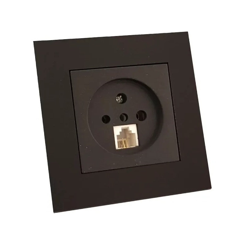 پریز تلفن پارت الکتریک مدل پارلا