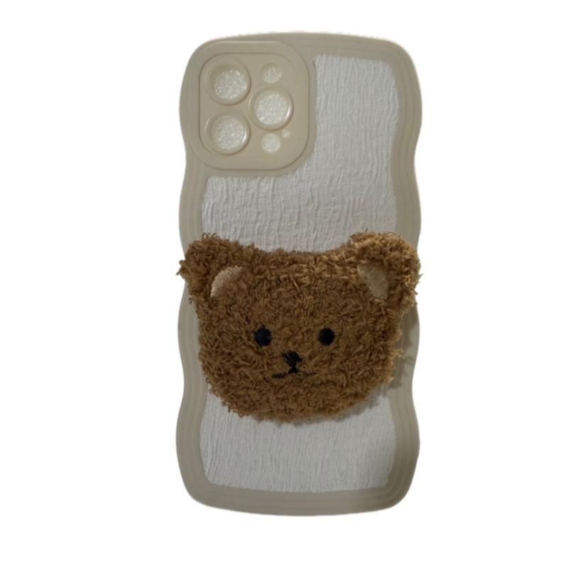 کاور طرح عروسکی مدل ژله ای کد110135821مناسب برای گوشی موبایل اپل iPhone 12 Pro Max