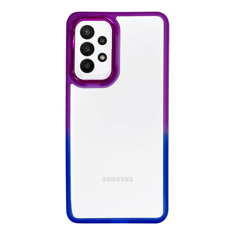 کاور مدل متال آیرون دورنگ مناسب برای گوشی موبایل سامسونگ Galaxy A52/A52S