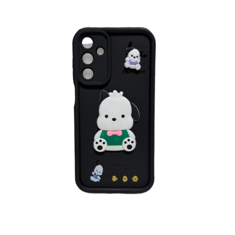 کاور مدل سولید طرح عروسکی برجسته مناسب برای گوشی موبایل سامسونگ Galaxy A25