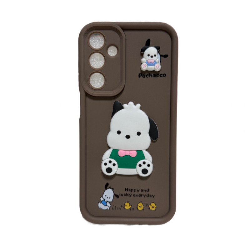 کاور مدل سولید طرح عروسکی برجسته مناسب برای گوشی موبایل سامسونگ Galaxy A25