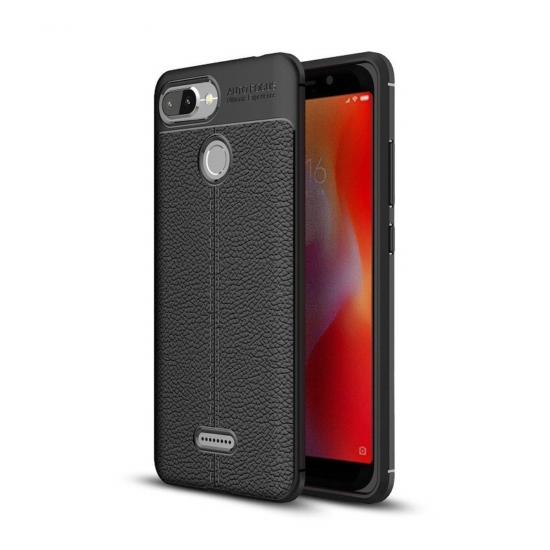 کاور طرح چرم مدل SFP-40 مناسب برای گوشی موبایل شیائومی Redmi 6