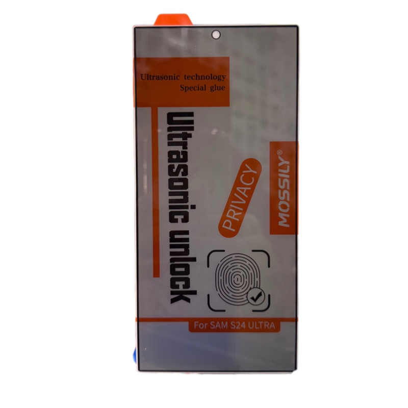 محافظ صفحه نمایش حریم شخصی مدل Mossily-Privacy مناسب برای گوشی موبایل سامسونگ Galaxy S24 Ultra