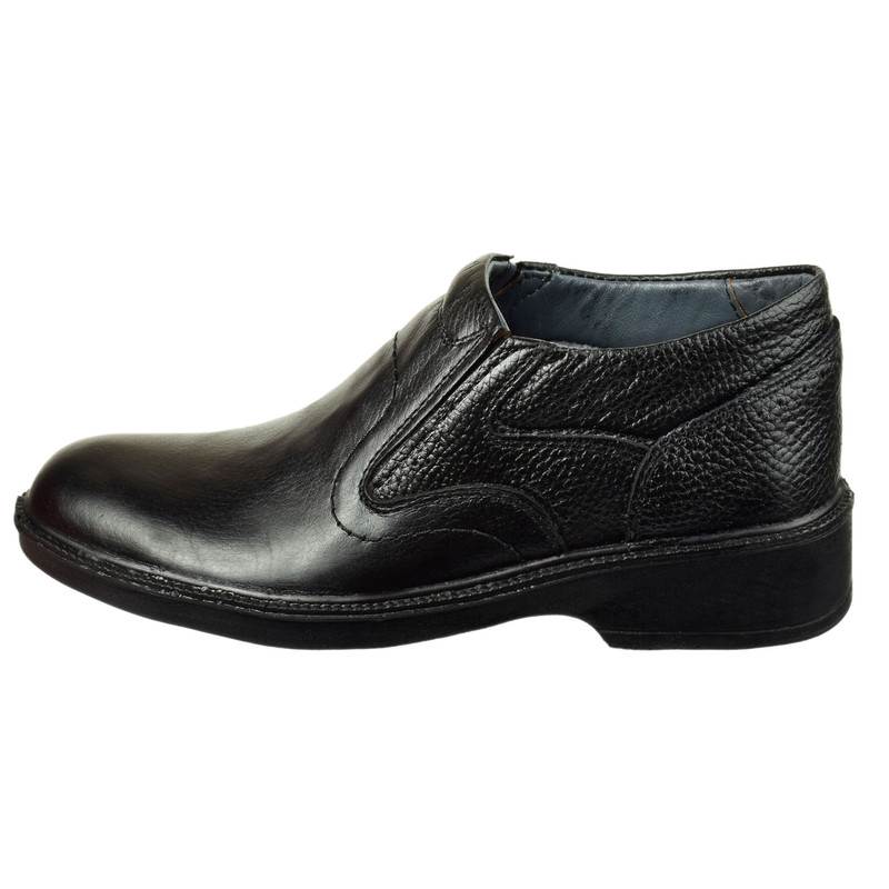 کفش رسمی مردانه مدل چرم طبیعی ویکتور BK.1907 رنگ مشکی