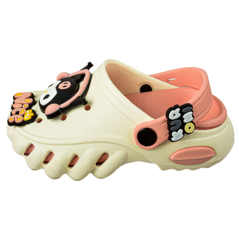 صندل دخترانه زیتون مدل کرومی کد KLBS.3724