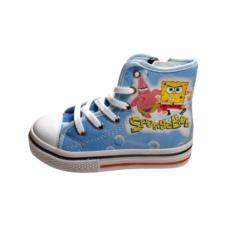 نیم بوت پسرانه مدل باب اسفنجی BL.3492