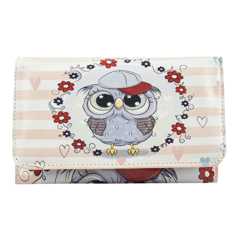 کیف پول زنانه مدل Cute OWL 8515