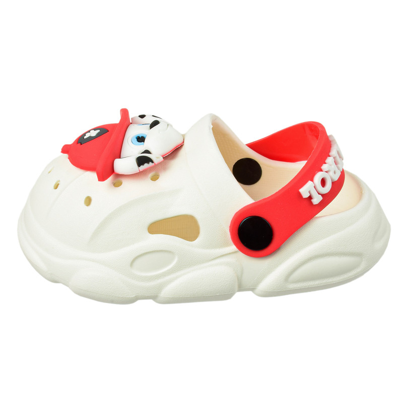 صندل دخترانه مدل سگ نگهبان کد 3711 رنگ قرمز