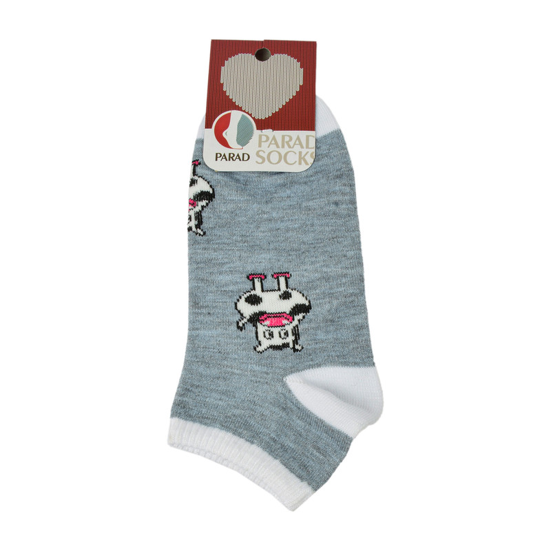 جوراب ساق کوتاه زنانه پاراد مدل گاو کوچولو 5074