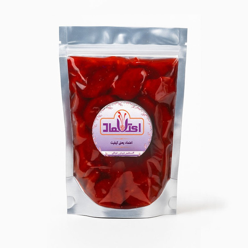 ترشک زردآلوقرمز اعتماد - 400 گرم