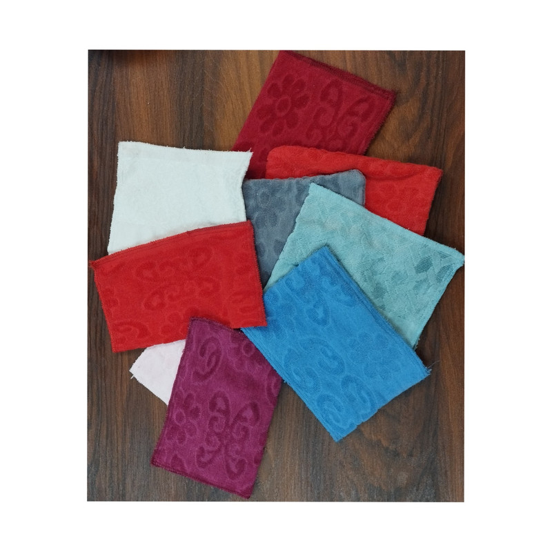 لیف حمام مدل حوله ای دولایه مجموعه سه عددی