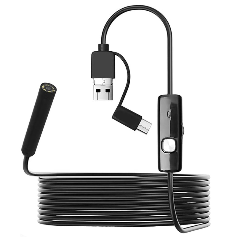 دوربین آندوسکوپی مدل صنعتی ضدآب کد LED NEW 