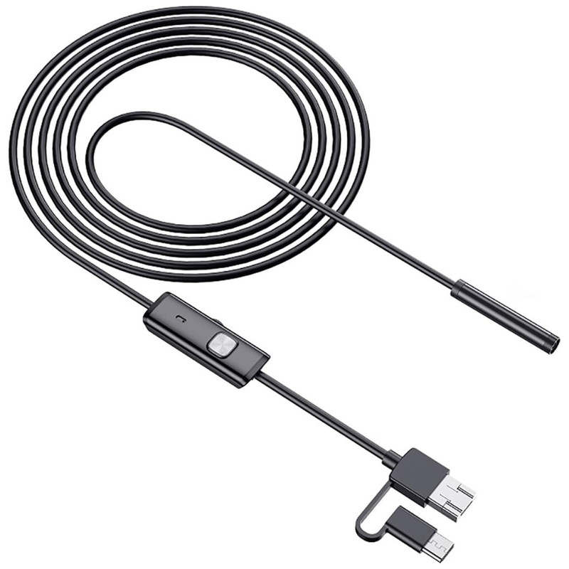 دوربین شلنگی مدل سیم سخت منعطف 10M Two Lenses HD