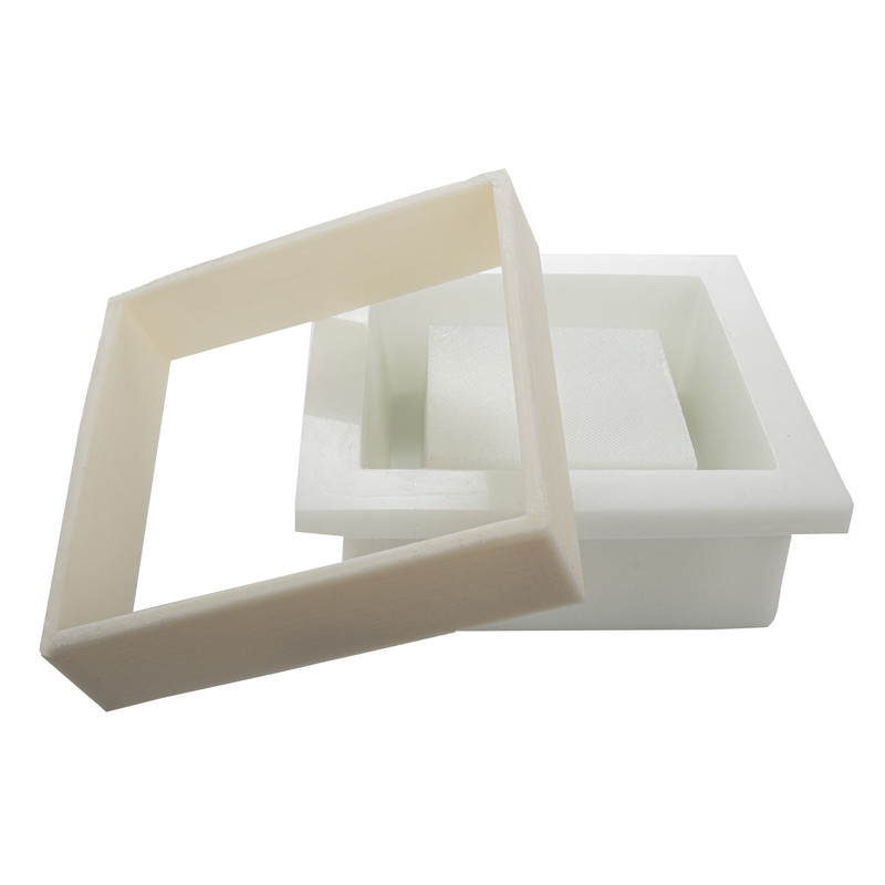 قالب مربع صفوی زاده مدل سیلیکونی زیرسیگاری کد DCO2038 به همراه پس قالب