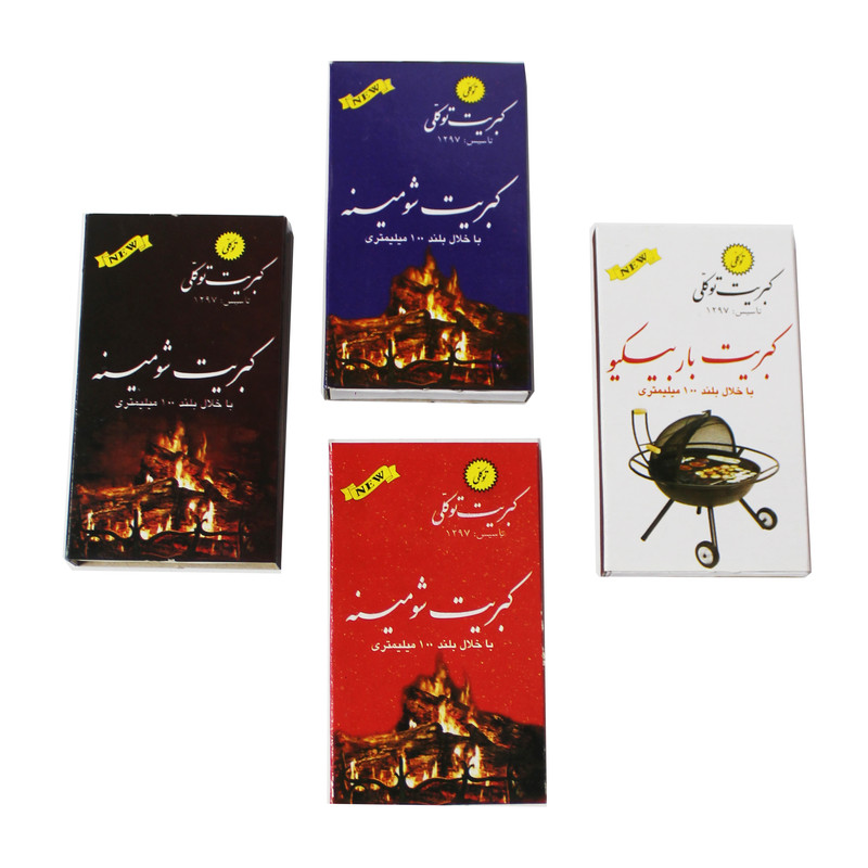 کبریت توکلی مدل 05-01 مجموعه 4 عددی