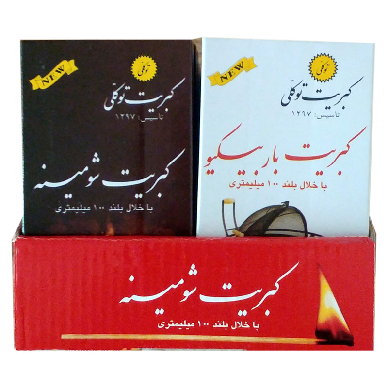 کبریت شومینه و باربیکیو توکلی کد sm-10 بسته 32 عددی