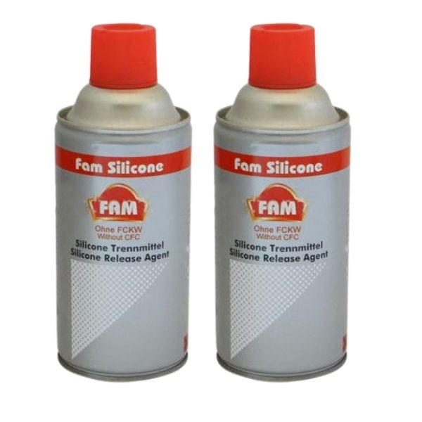 	 اسپری روان کننده سیلیکون فام  کد 800 حجم 400 میلی لیتر بسته 2 عددی