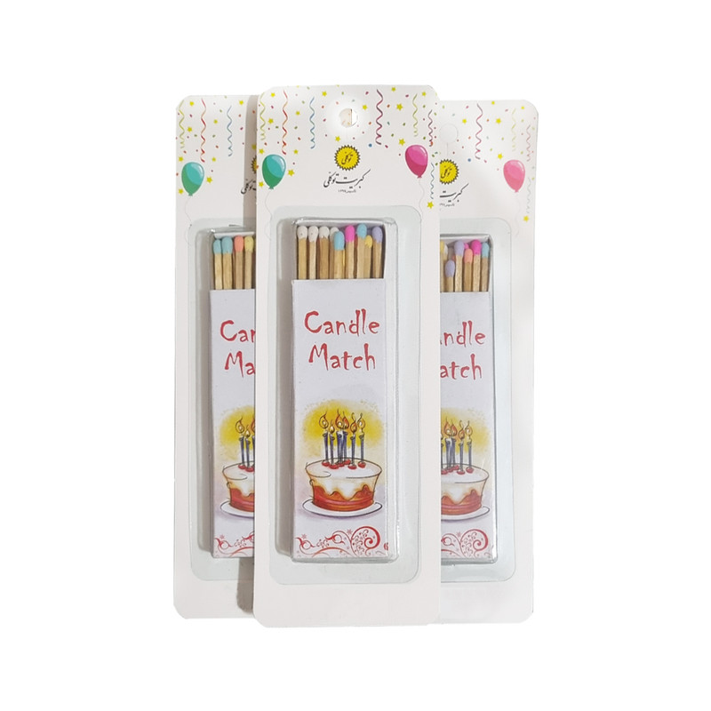 کبریت توکلی مدل HBDtvk33 بسته 3 عددی