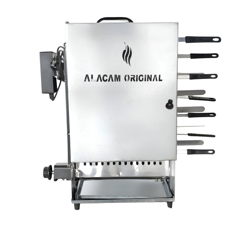 کباب پز آلاجام اورجینال مدل ۱۴ سیخ موتور دار