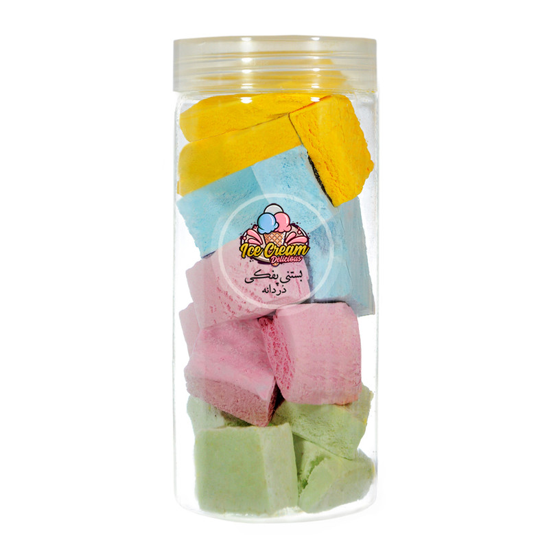 بستنی خشک مخلوط در دانه - 100 گرم