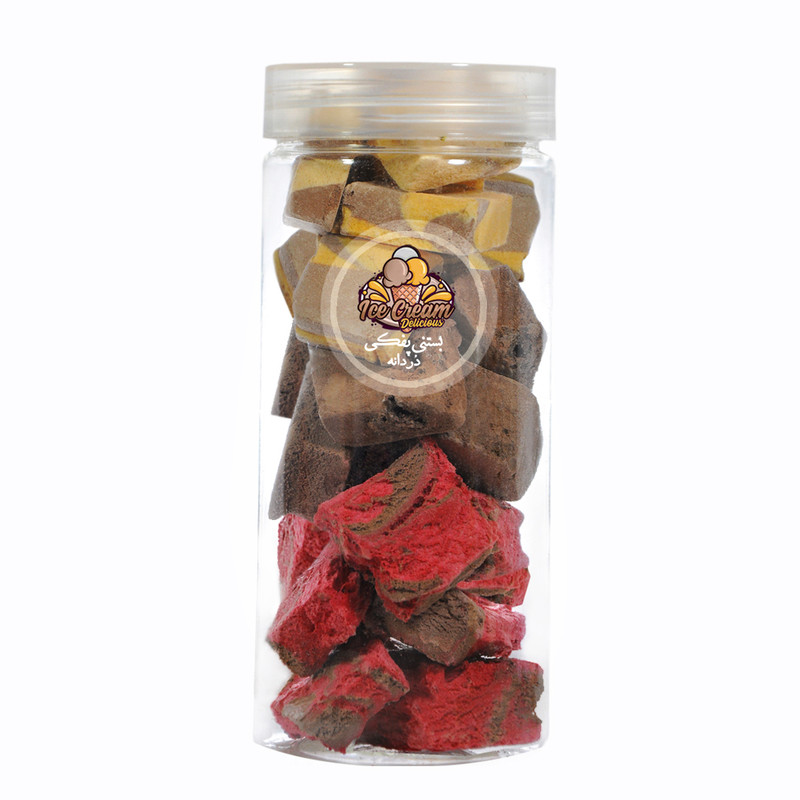 بستنی خشک مخلوط شکلاتی در دانه - 120 گرم